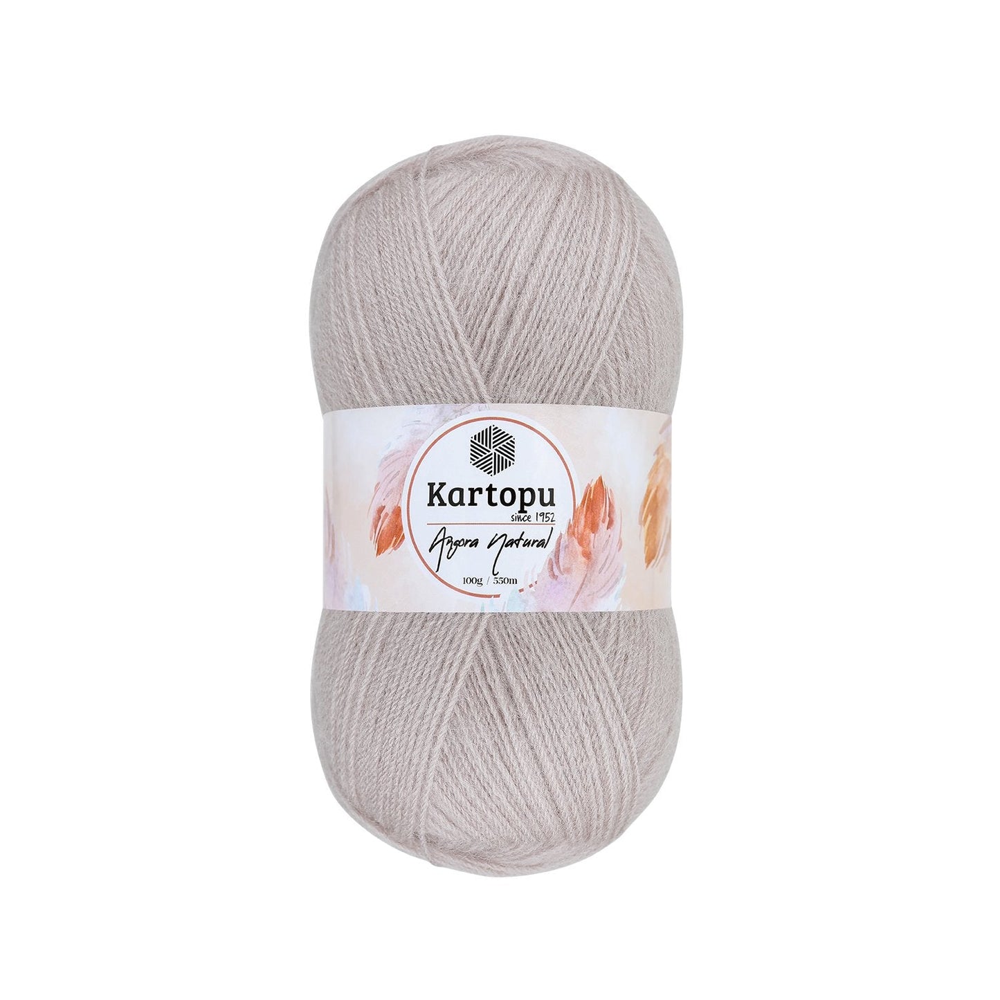 Kartopu Angora Natural K762 yarn by YarnPark