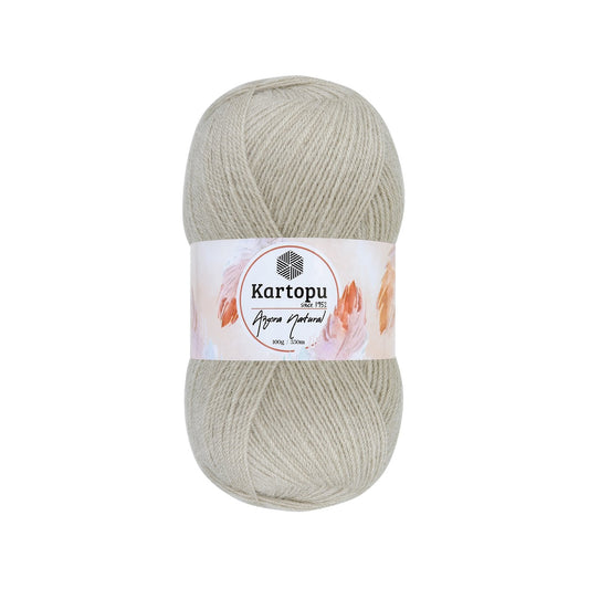 Kartopu Angora Natural K844 yarn by YarnPark