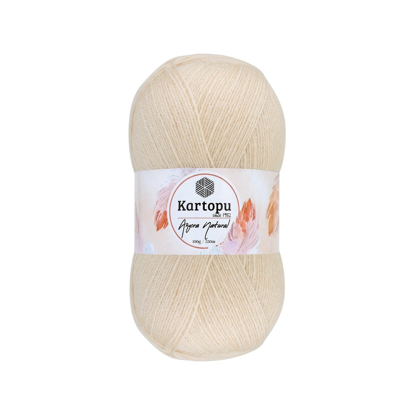 Kartopu Angora Natural K845 yarn by YarnPark