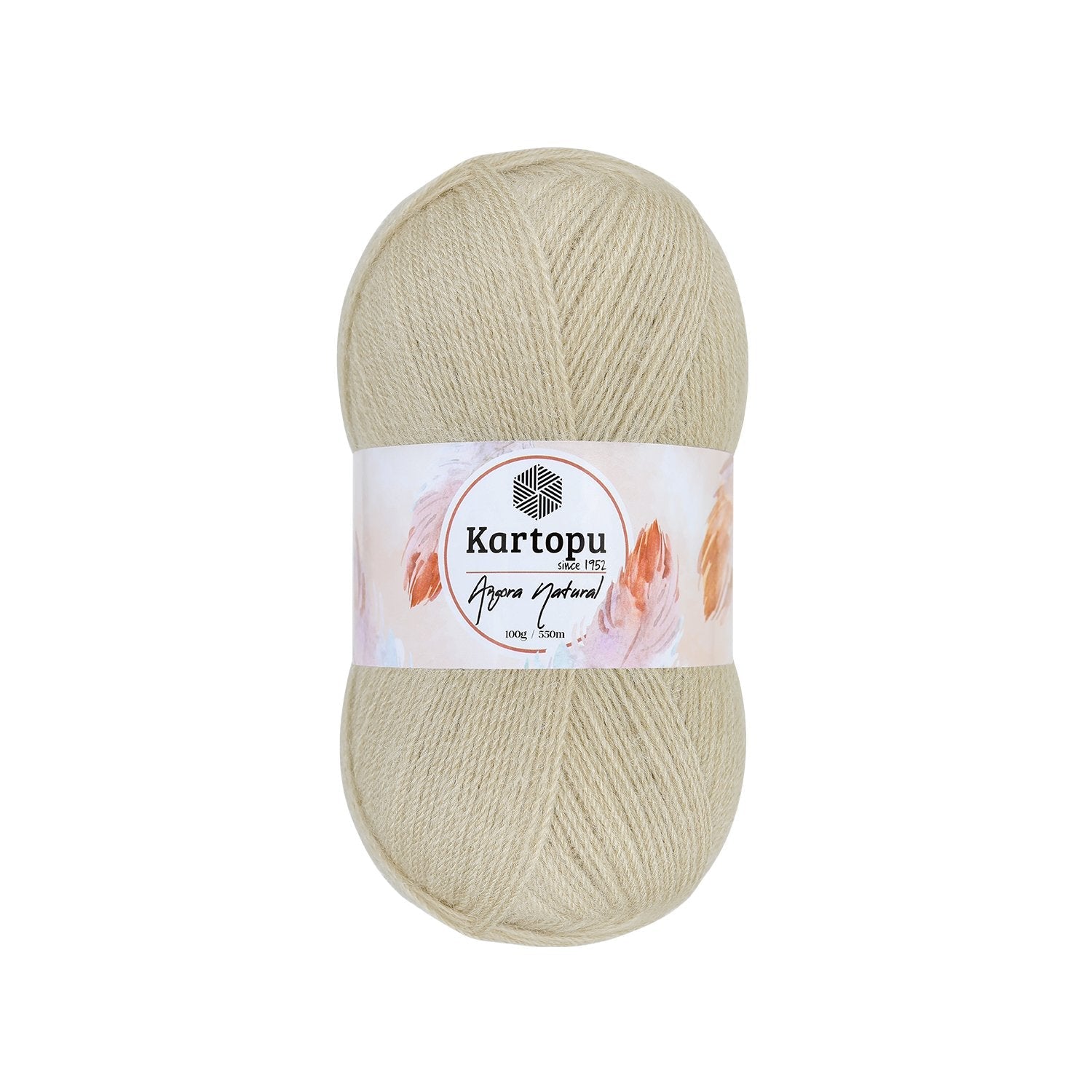 Kartopu Angora Natural K861 yarn by YarnPark