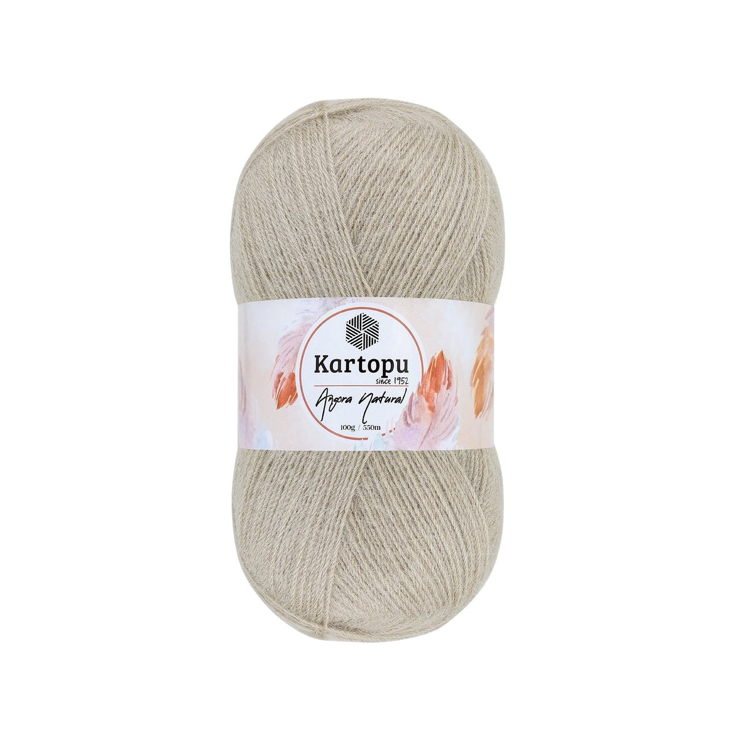 Kartopu Angora Natural K880 yarn by YarnPark