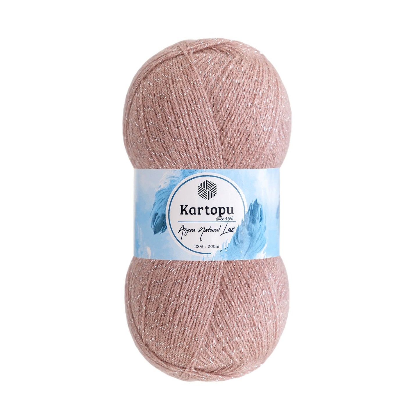 Kartopu Angora Natural Lux K758 yarn by YarnPark