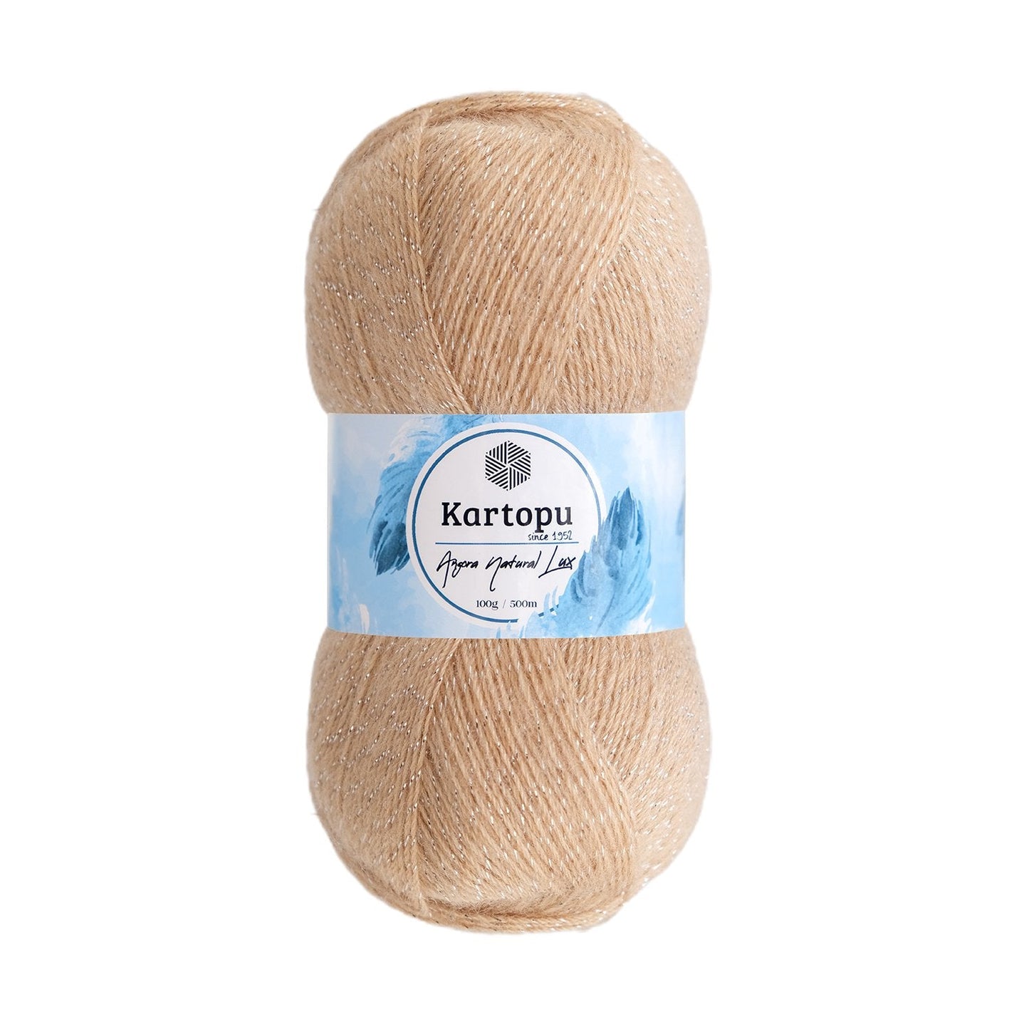 Kartopu Angora Natural Lux K837 yarn by YarnPark