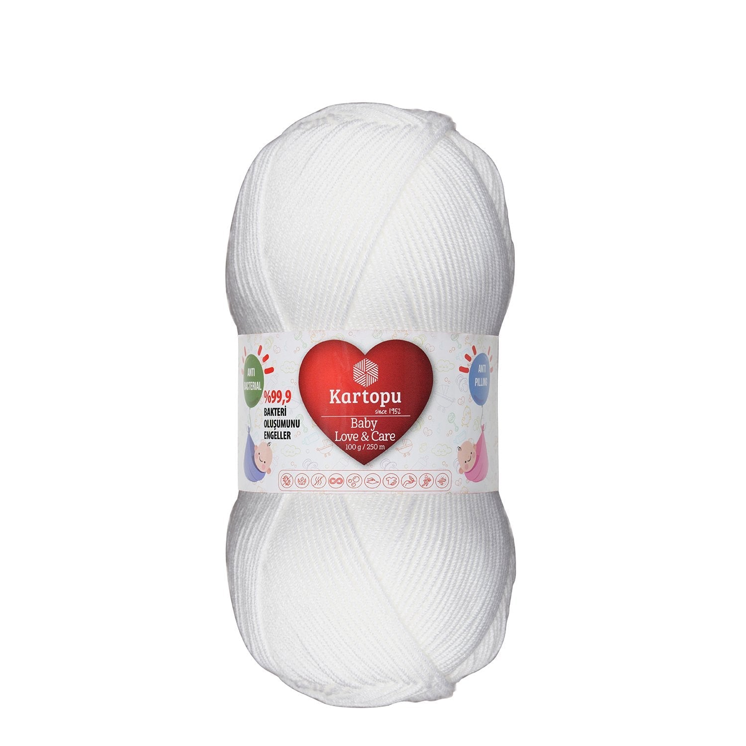 Kartopu Baby Love Care K010 yarn by YarnPark