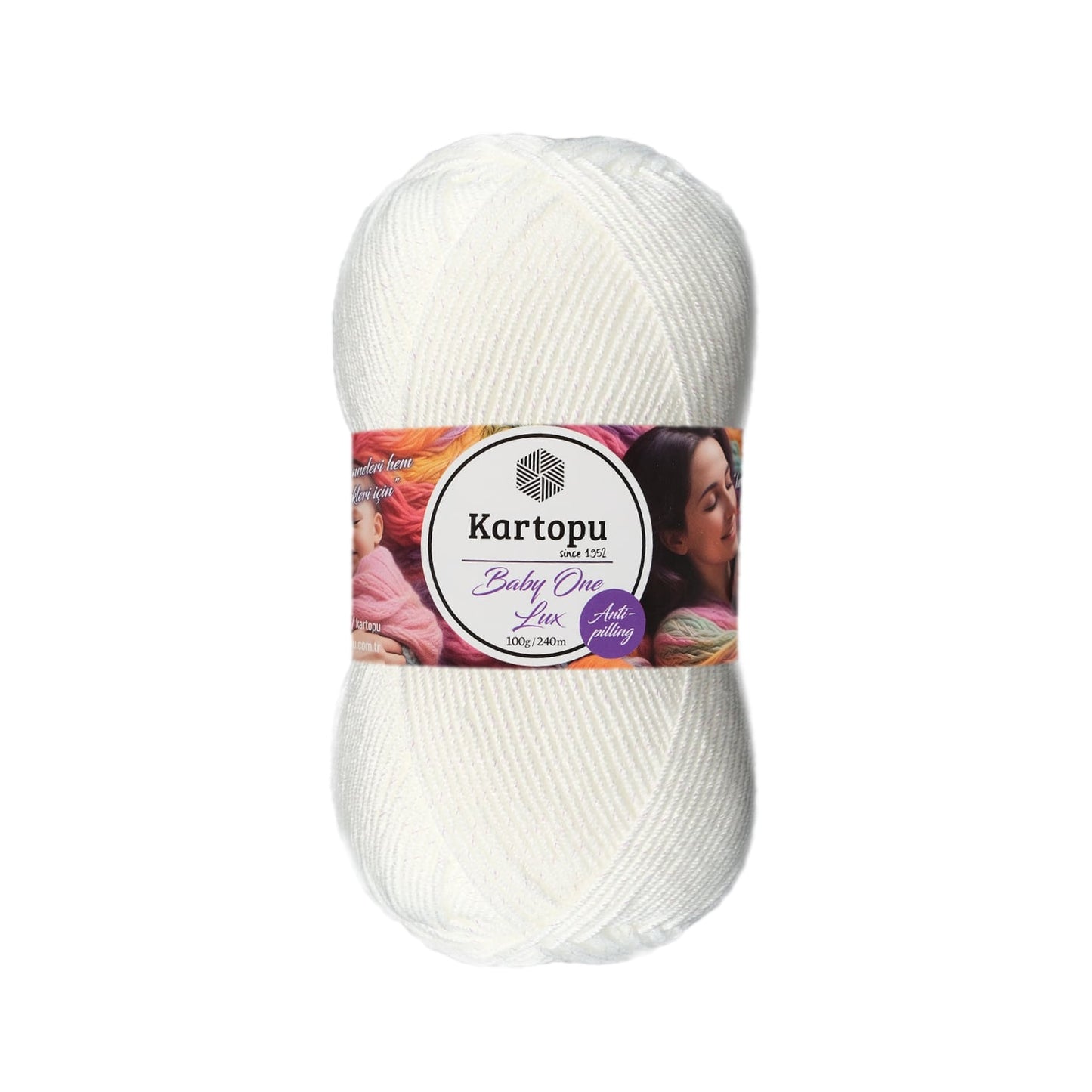 Kartopu Baby One Lux K010-SE yarn by YarnPark