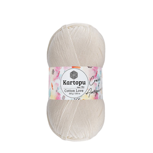 Kartopu Cotton Love K040 yarn by YarnPark