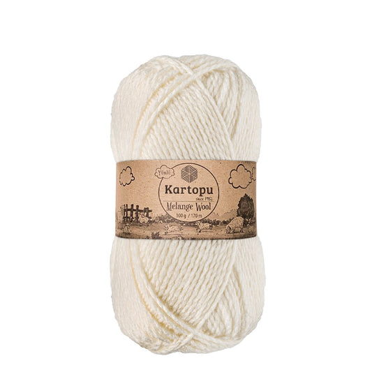 Kartopu Melange Wool K013 yarn by YarnPark