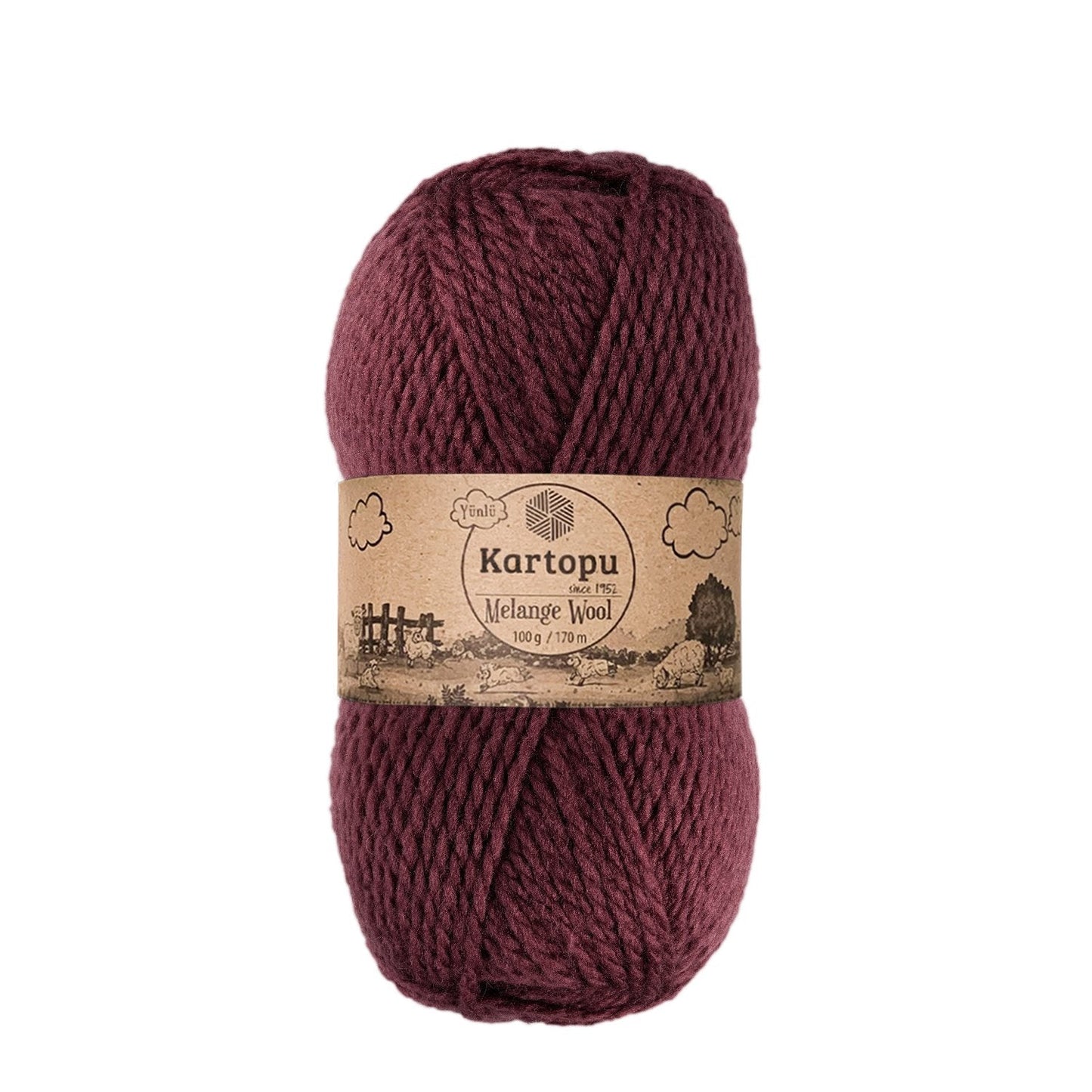 Kartopu Melange Wool K1707 yarn by YarnPark