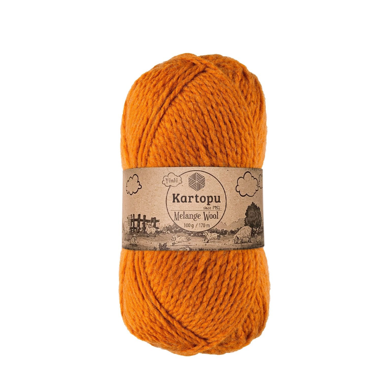 Kartopu Melange Wool K1854 yarn by YarnPark