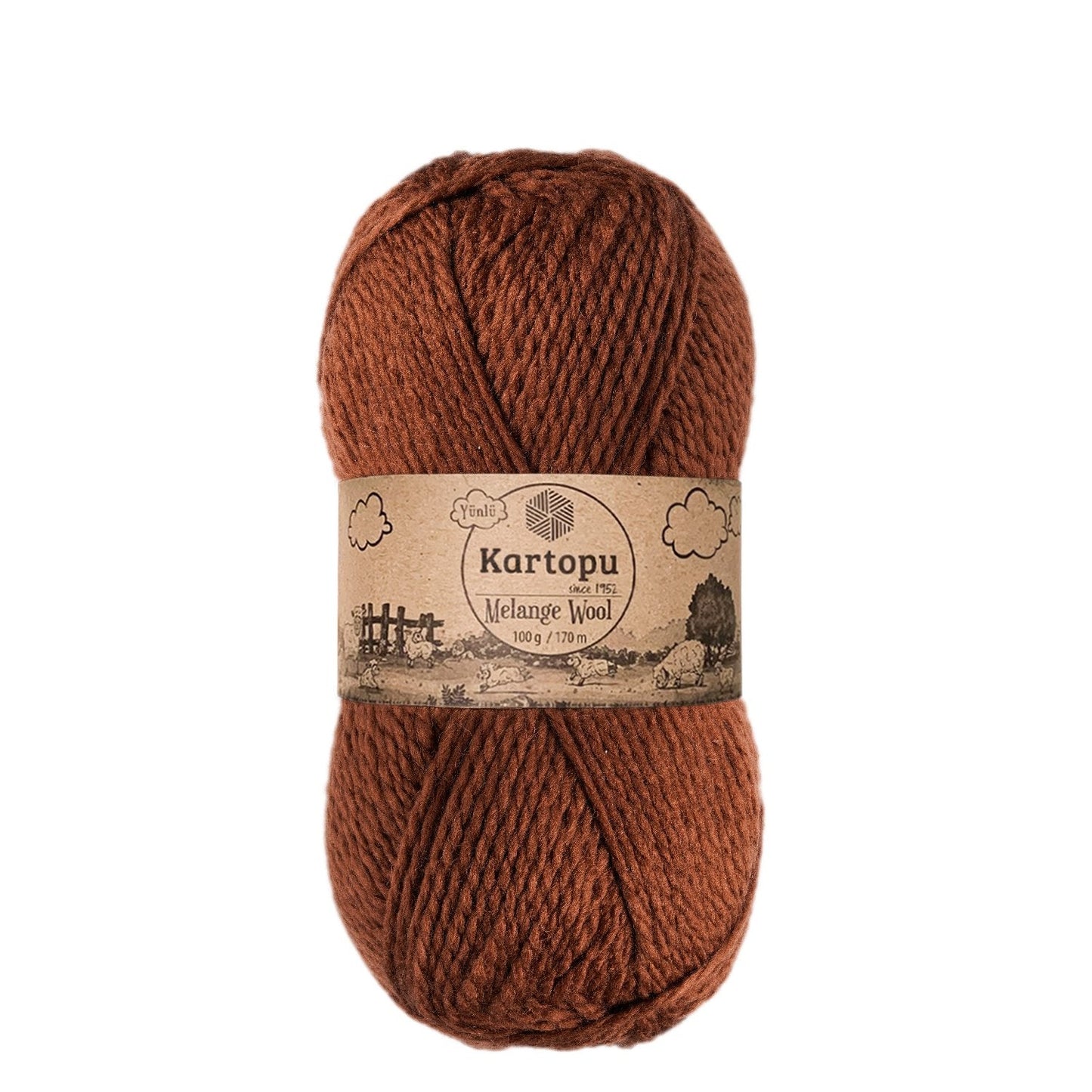 Kartopu Melange Wool K1892 yarn by YarnPark