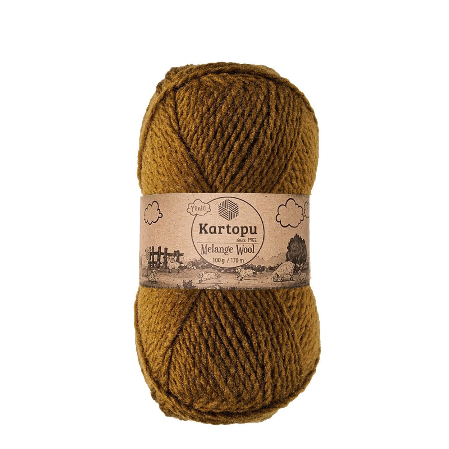 Kartopu Melange Wool K4001 yarn by YarnPark