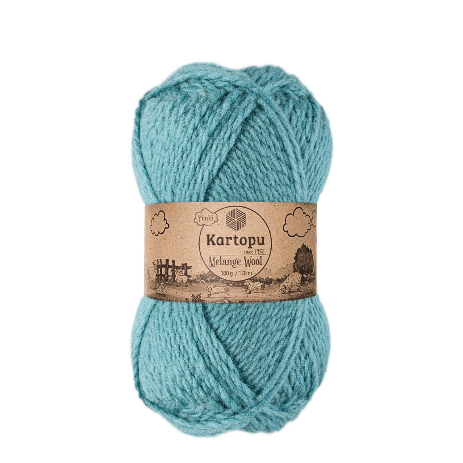 Kartopu Melange Wool K5017 yarn by YarnPark