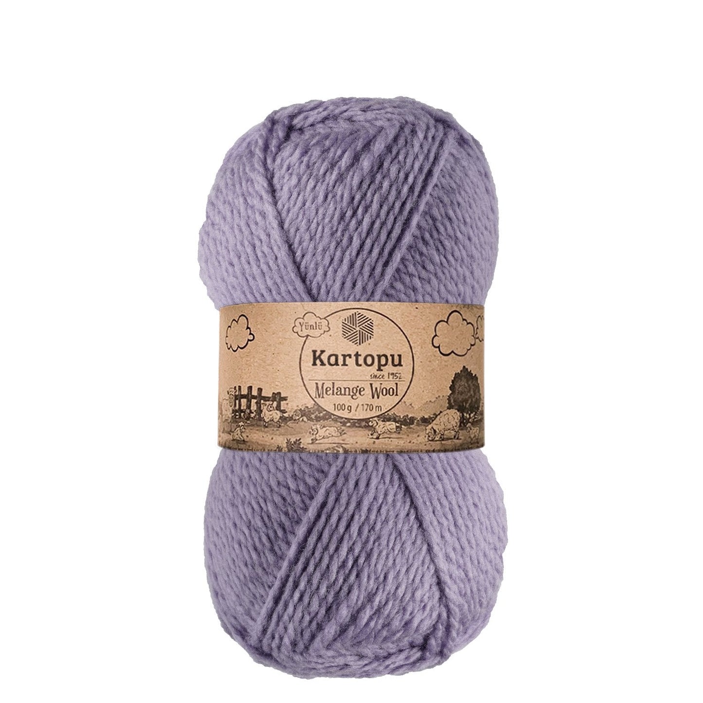 Kartopu Melange Wool K711 yarn by YarnPark