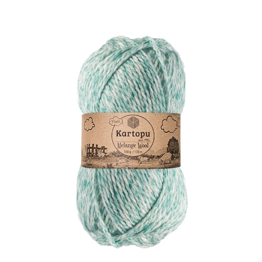 Kartopu Melange Wool K9000 yarn by YarnPark