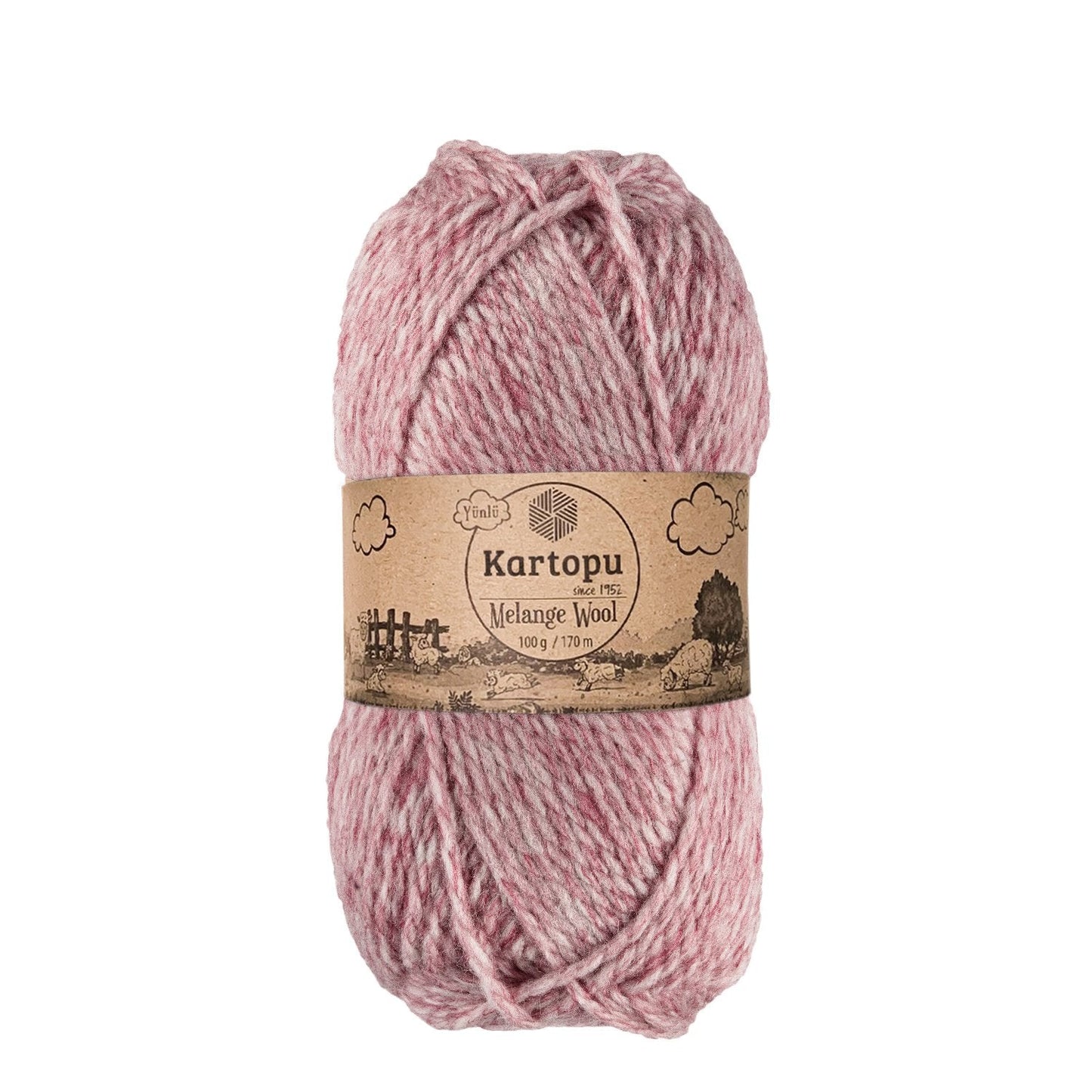 Kartopu Melange Wool K9005 yarn by YarnPark