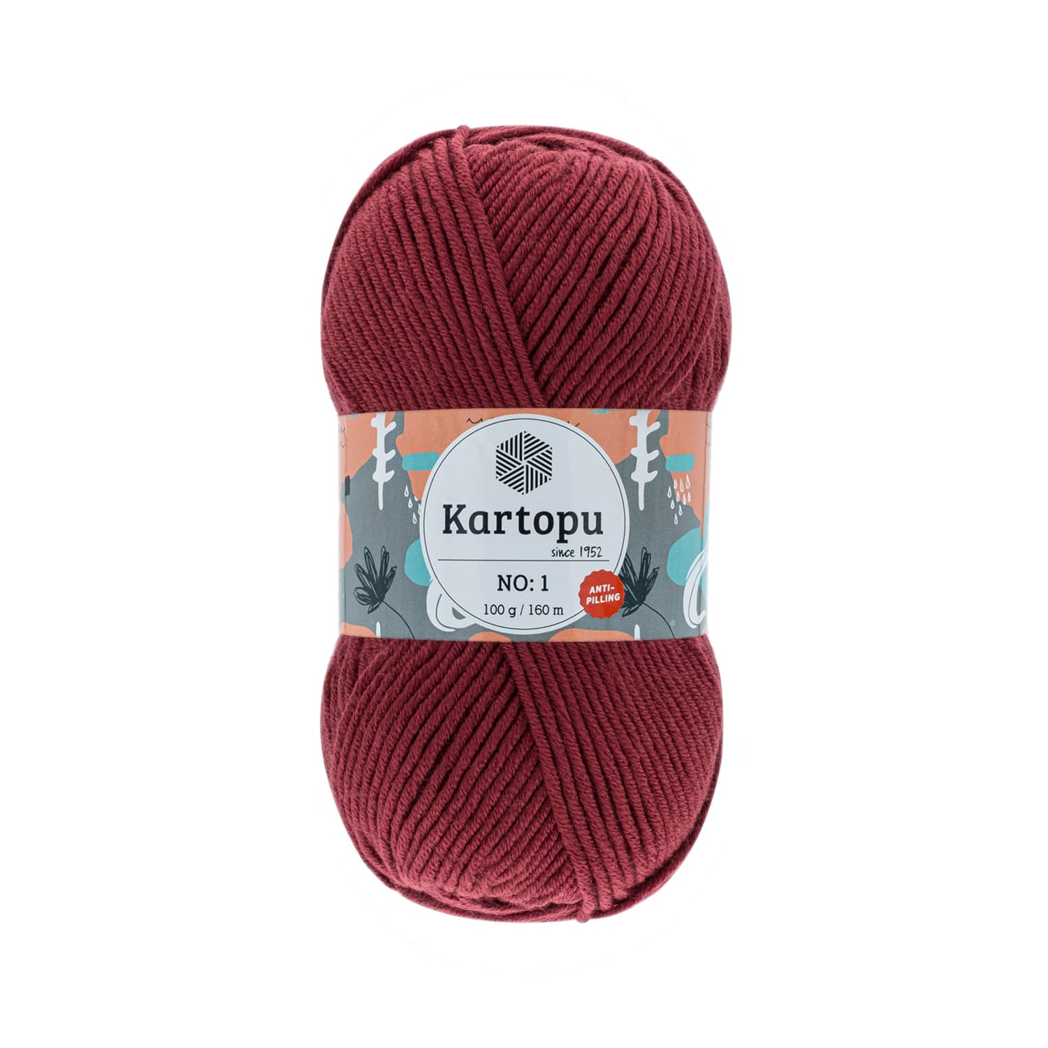 Kartopu No 1 K1105 yarn by YarnPark