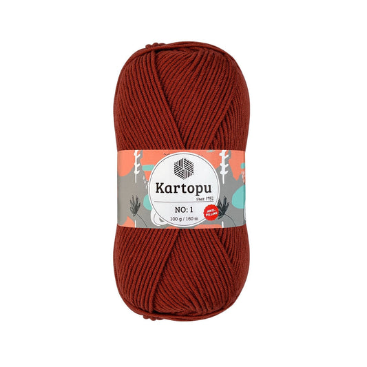 Kartopu No 1 K1210 yarn by YarnPark