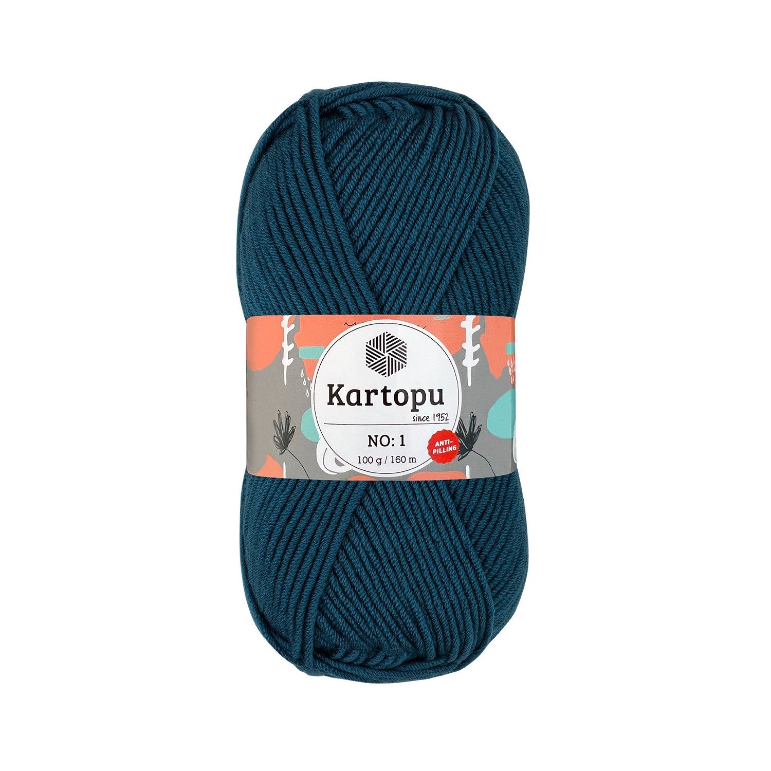 Kartopu No 1 K1467 yarn by YarnPark