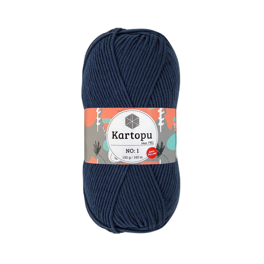 Kartopu No 1 K1533 yarn by YarnPark