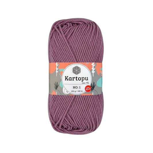 Kartopu No 1 K1763 yarn by YarnPark