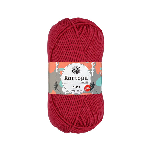 Kartopu No 1 K254 yarn by YarnPark