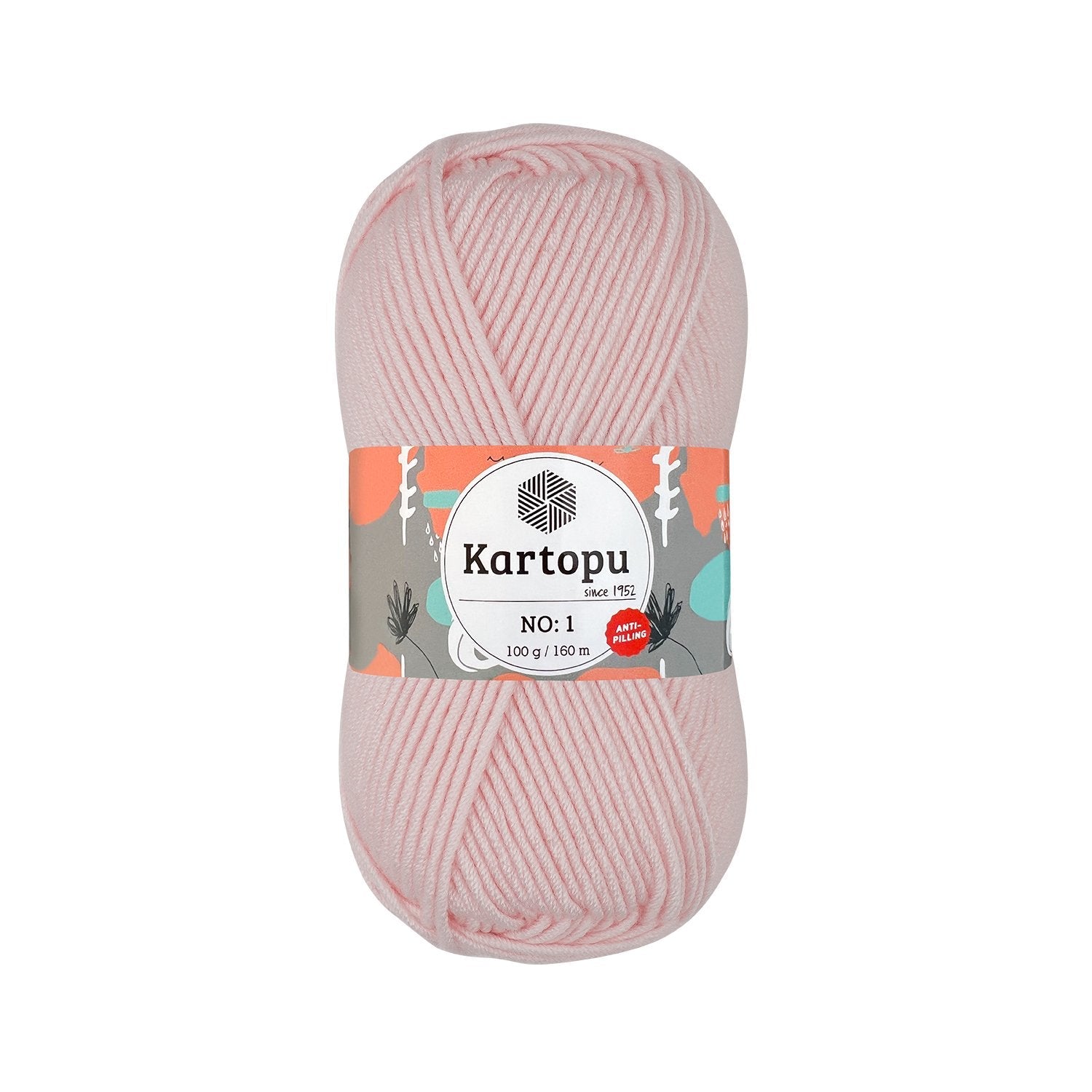 Kartopu No 1 K255 yarn by YarnPark