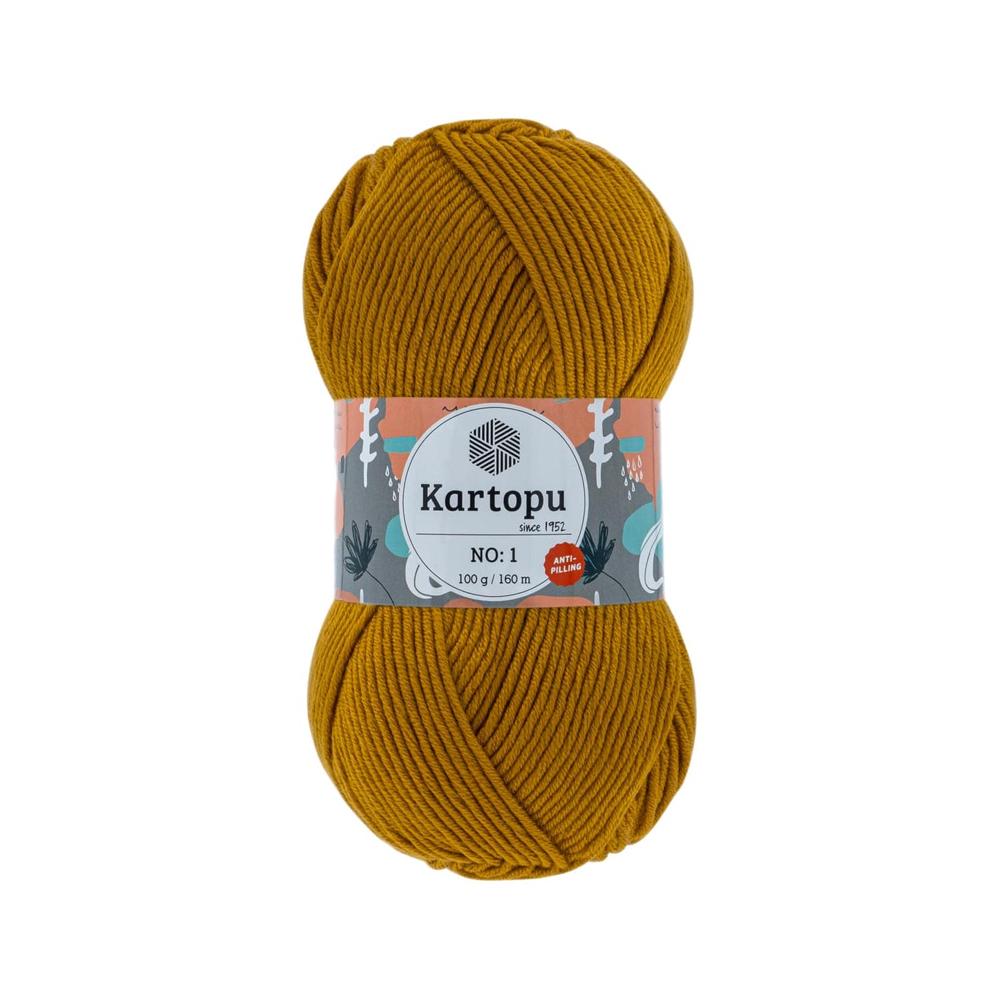 Kartopu No 1 K313 yarn by YarnPark