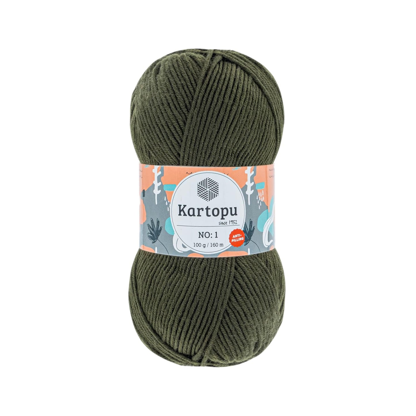 Kartopu No 1 K478 yarn by YarnPark