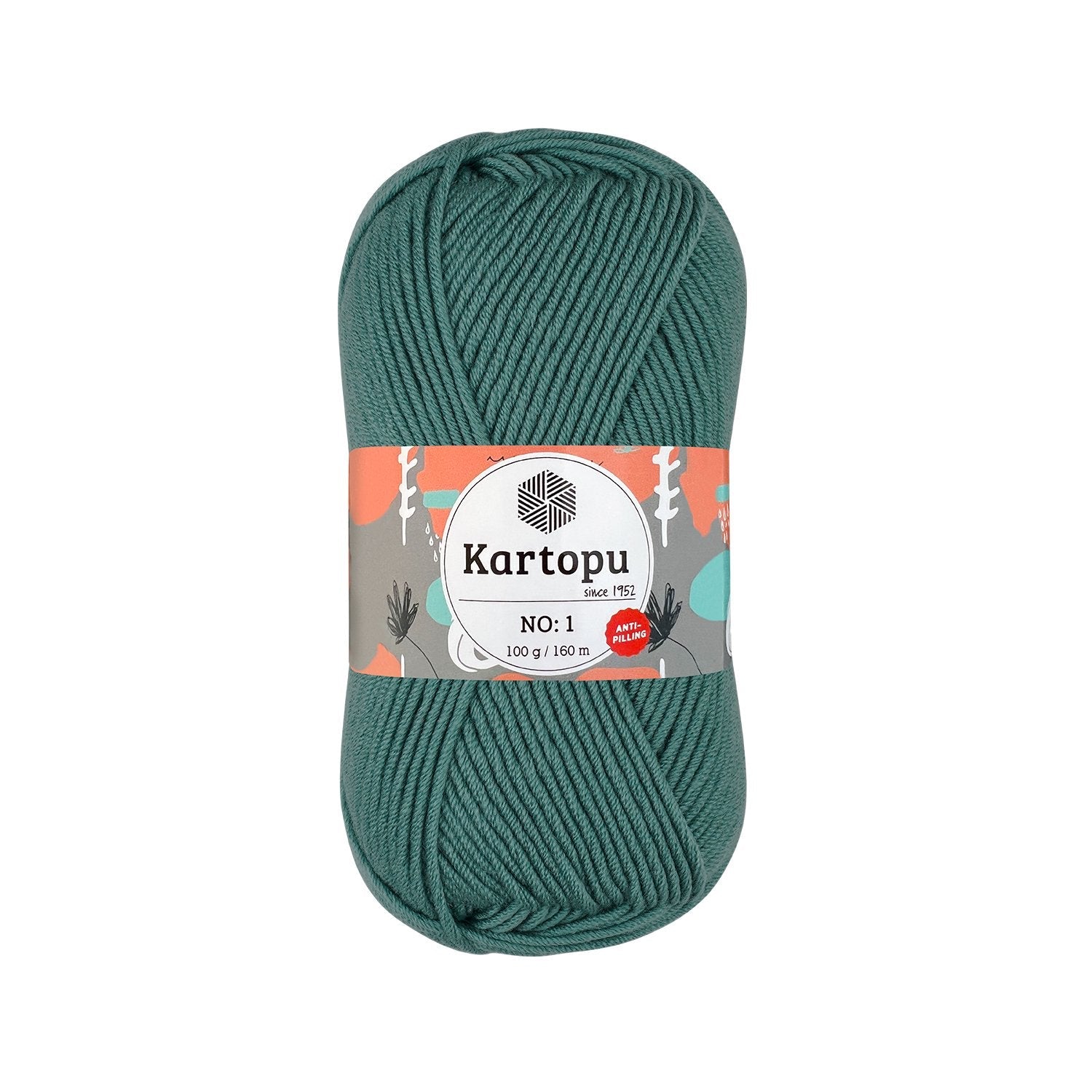 Kartopu No 1 K493 yarn by YarnPark