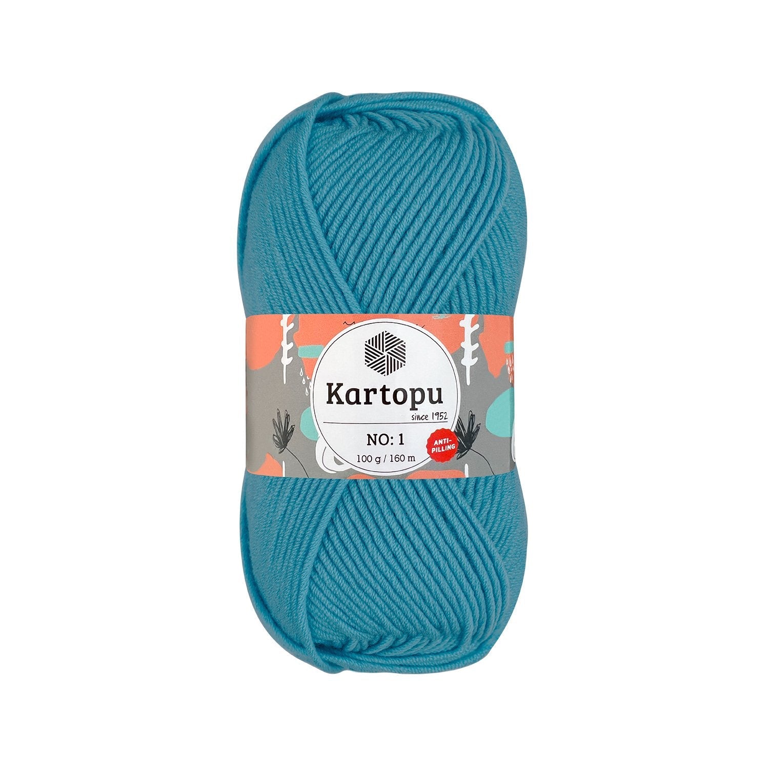 Kartopu No 1 K502 yarn by YarnPark