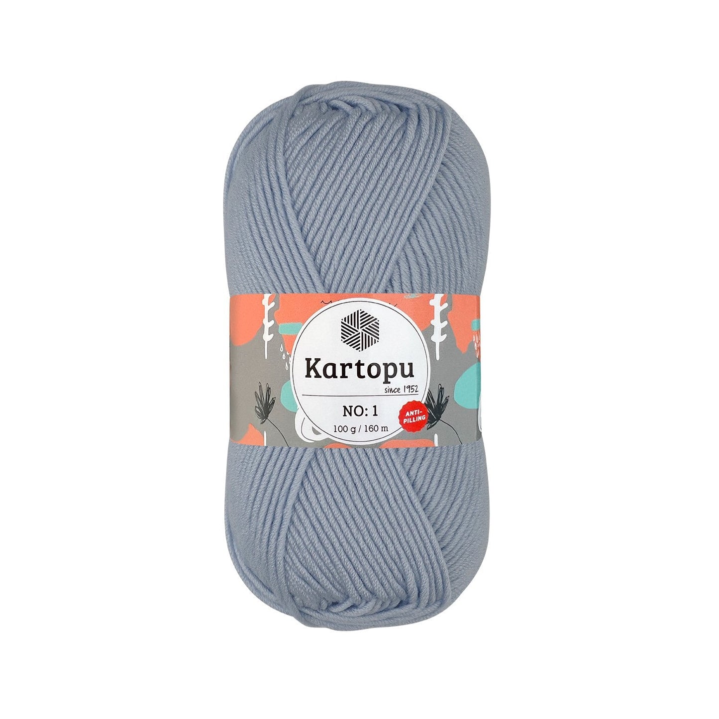 Kartopu No 1 K580 yarn by YarnPark