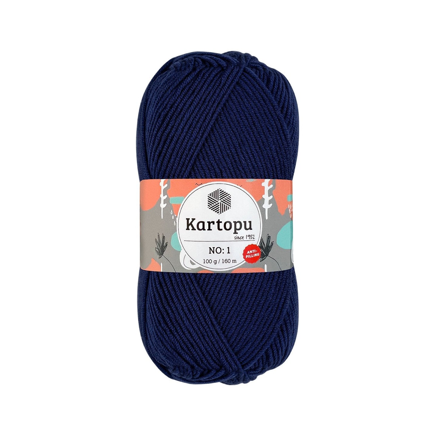 Kartopu No 1 K604 yarn by YarnPark