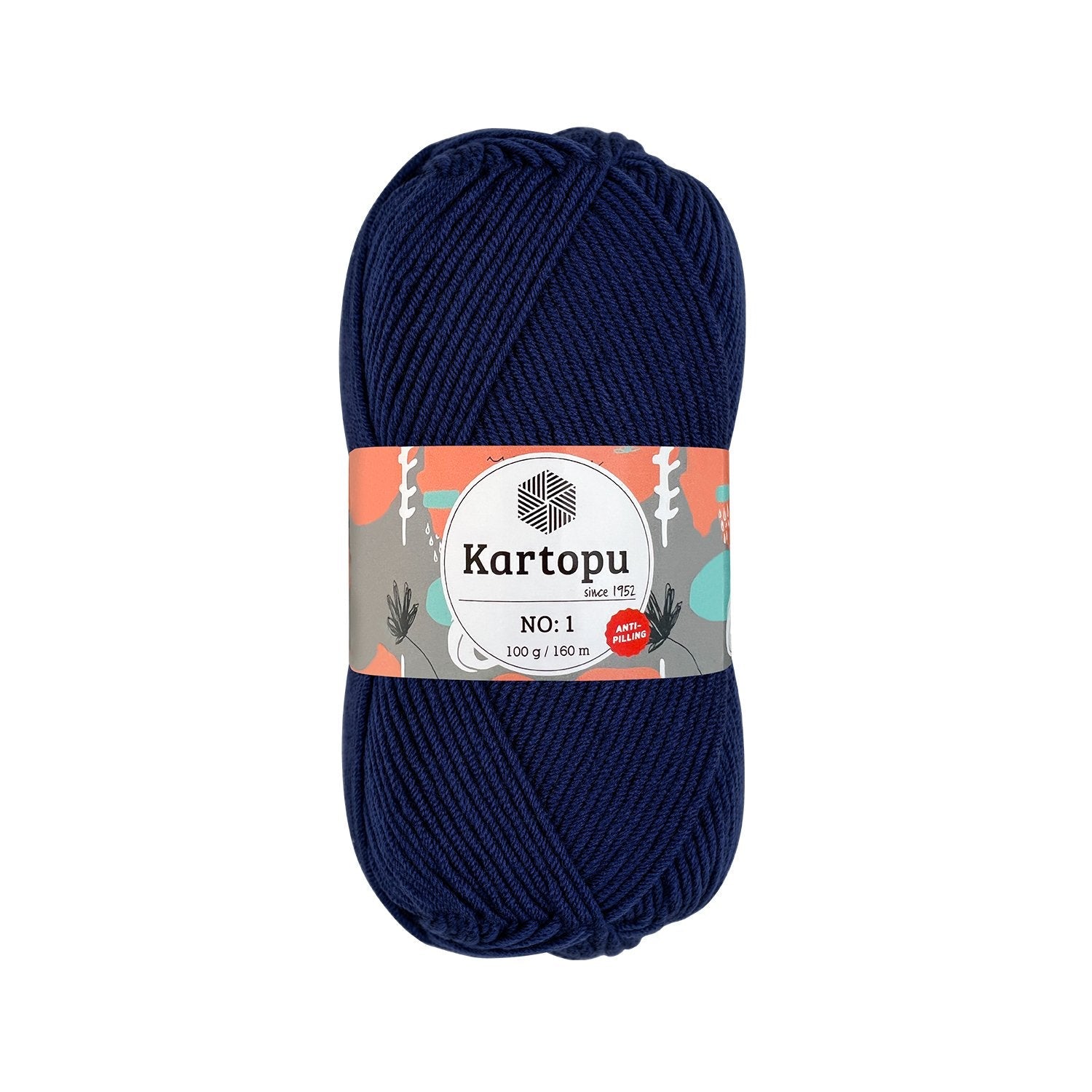 Kartopu No 1 K604 yarn by YarnPark