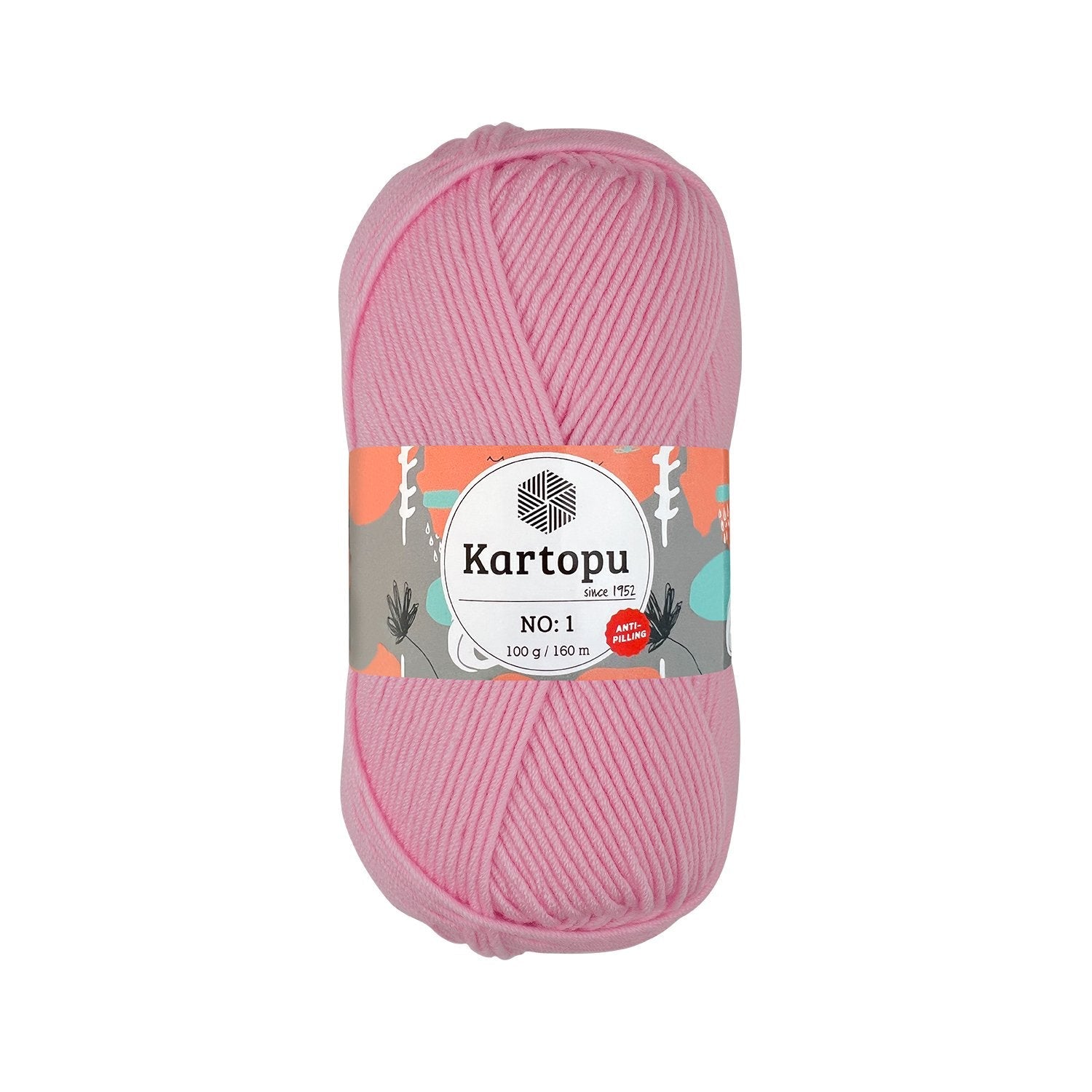 Kartopu No 1 K782 yarn by YarnPark