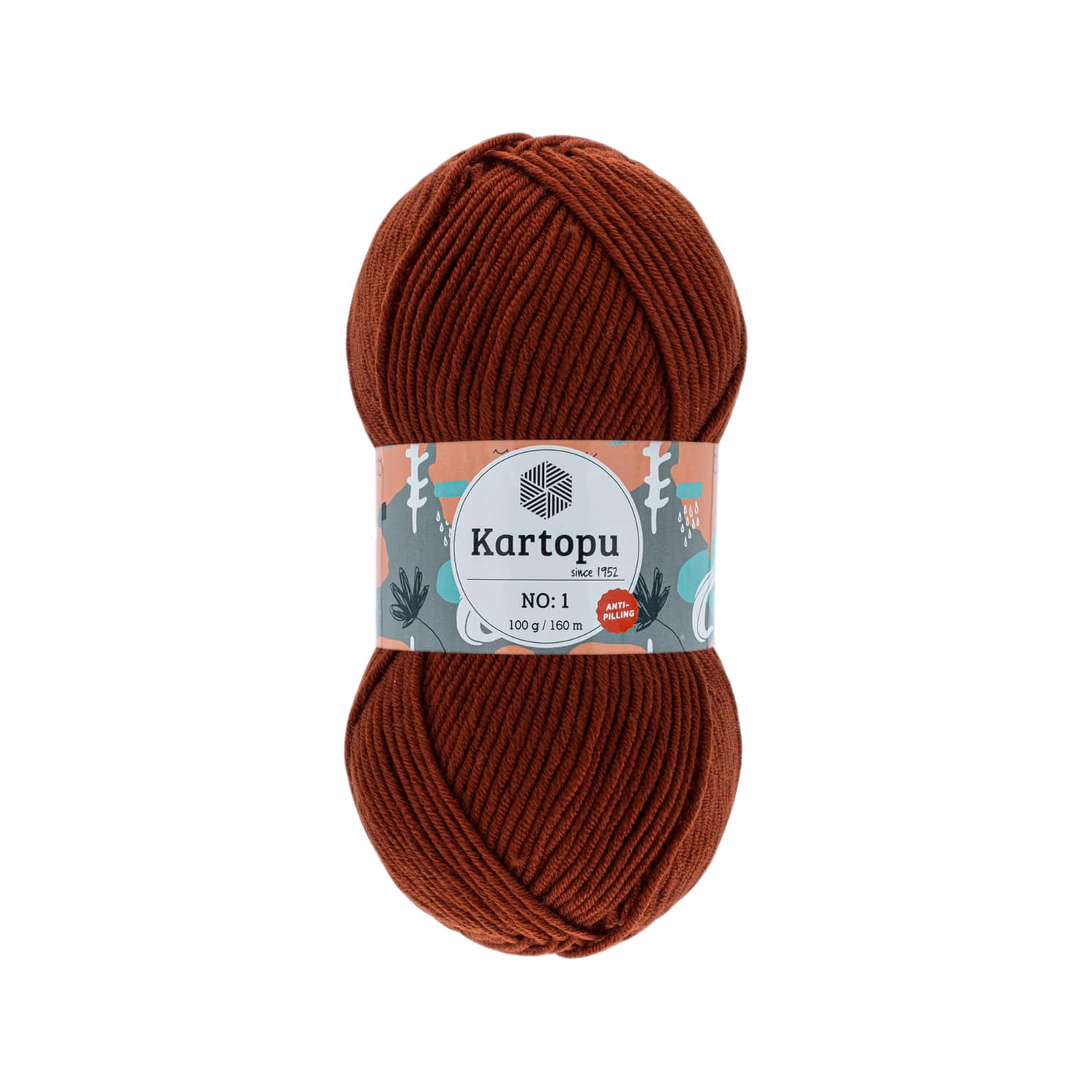 Kartopu No 1 K832 yarn by YarnPark