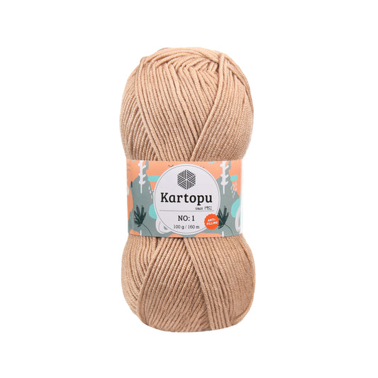 Kartopu No 1 K847 yarn by YarnPark