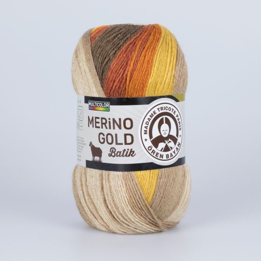 Madame Tricote Paris Merino Gold Batik 841 Yarn by YarnPark