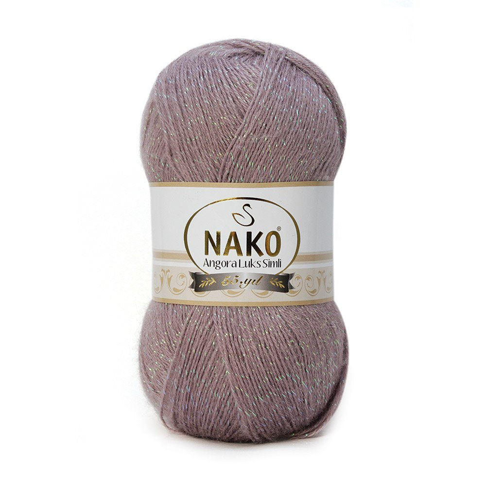 Nako Angora Luks Simli 10155 yarn by YarnPark