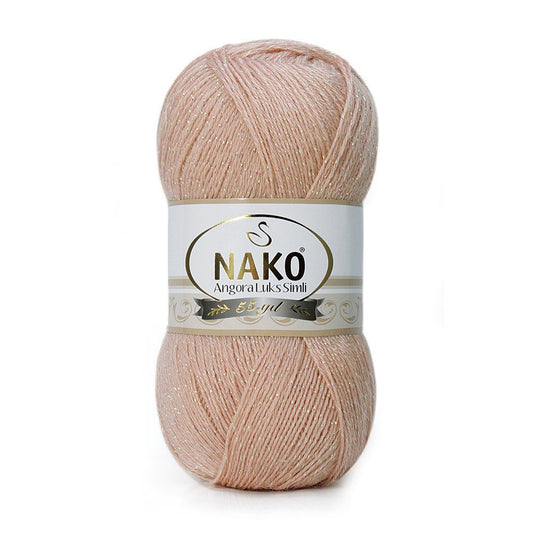 Nako Angora Luks Simli 10722 yarn by YarnPark