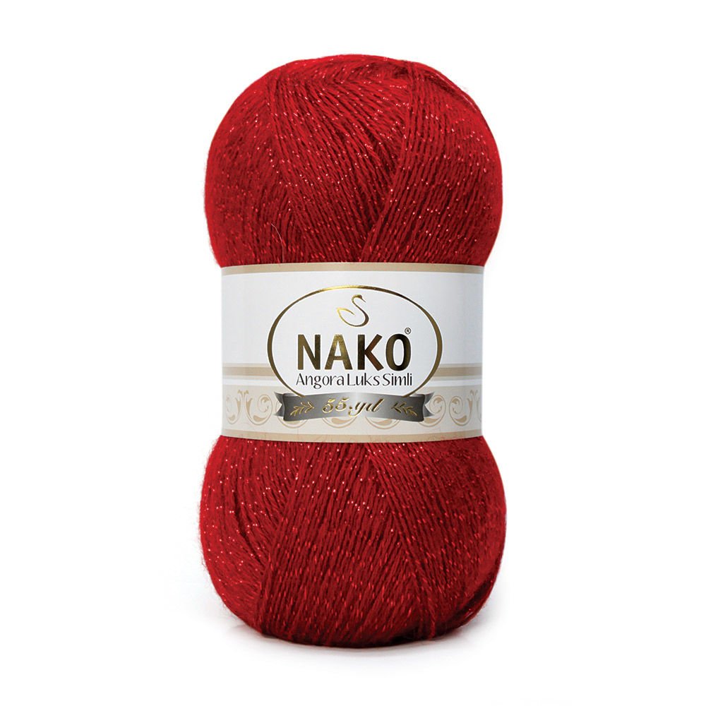 Nako Angora Luks Simli 1175 yarn by YarnPark
