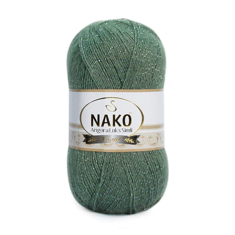 Nako Angora Luks Simli 1631 yarn by YarnPark