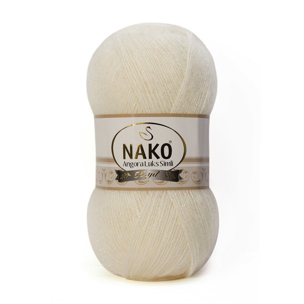 Nako Angora Luks Simli 23403 yarn by YarnPark