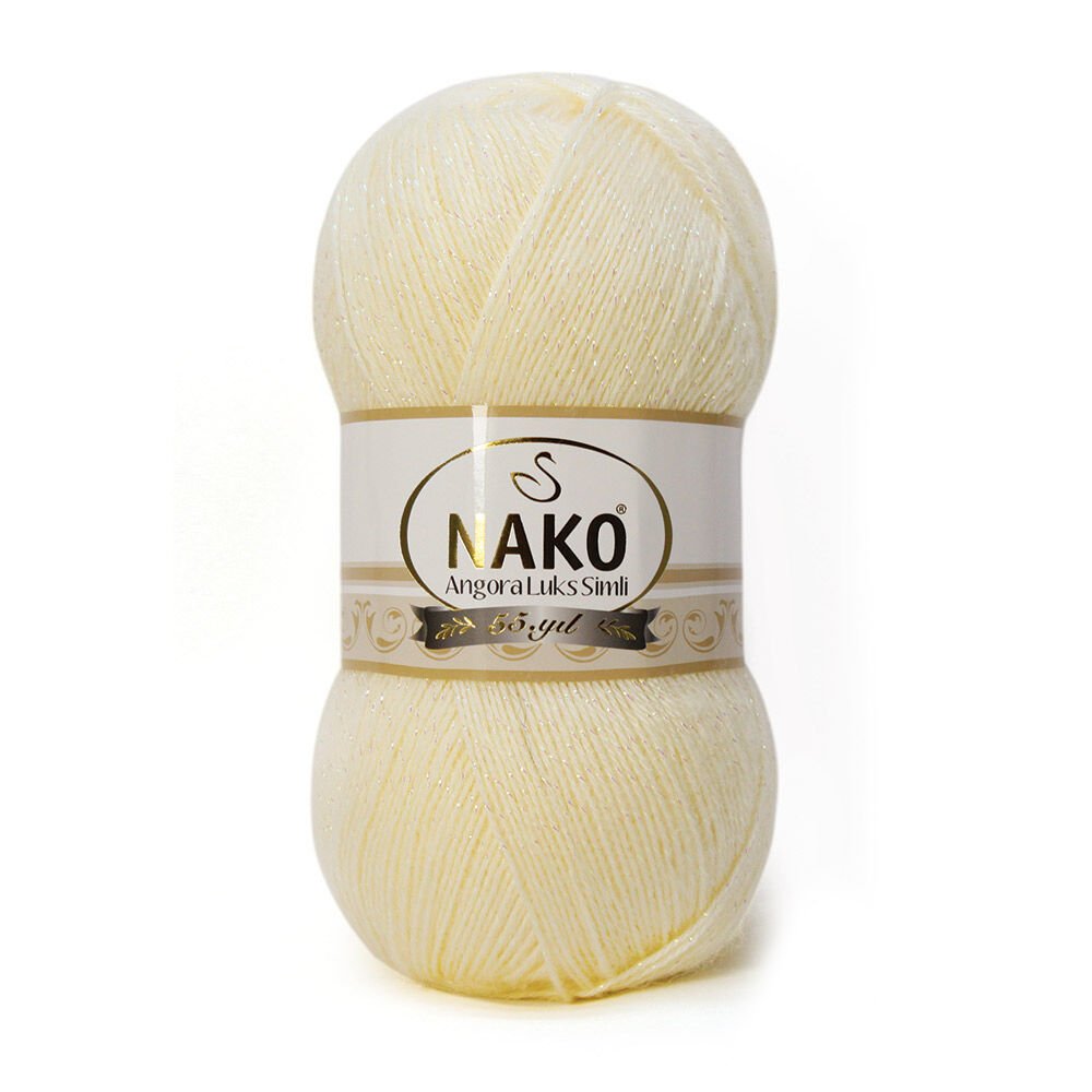 Nako Angora Luks Simli 256 yarn by YarnPark