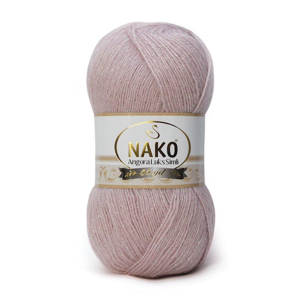 Nako Angora Luks Simli 318 yarn by YarnPark