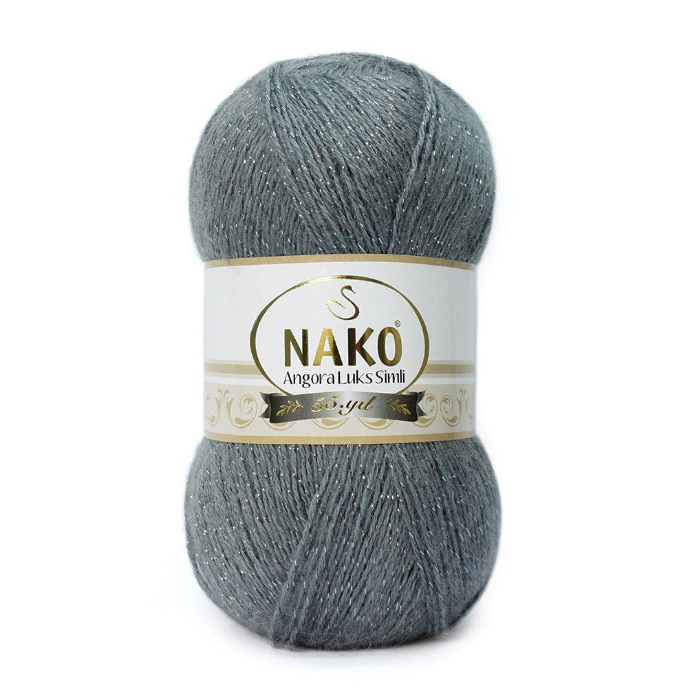 Nako Angora Luks Simli 3468 yarn by YarnPark