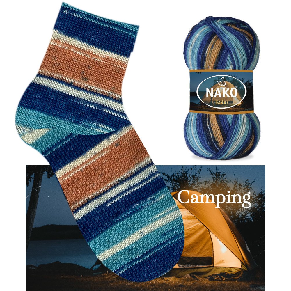 Nako Boho Desen 32449 yarn by YarnPark