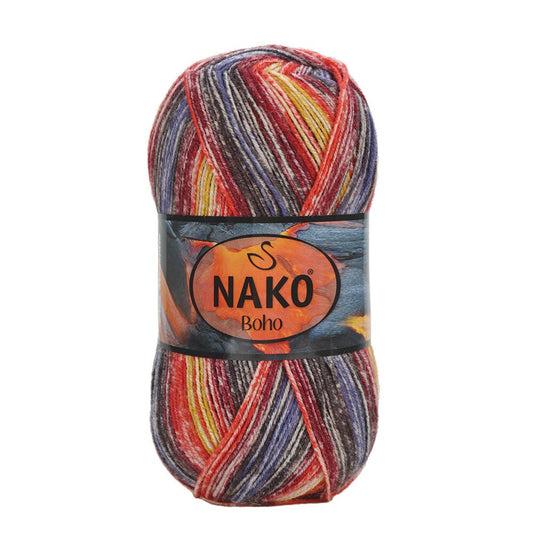 Nako Boho Desen 32841 yarn by YarnPark