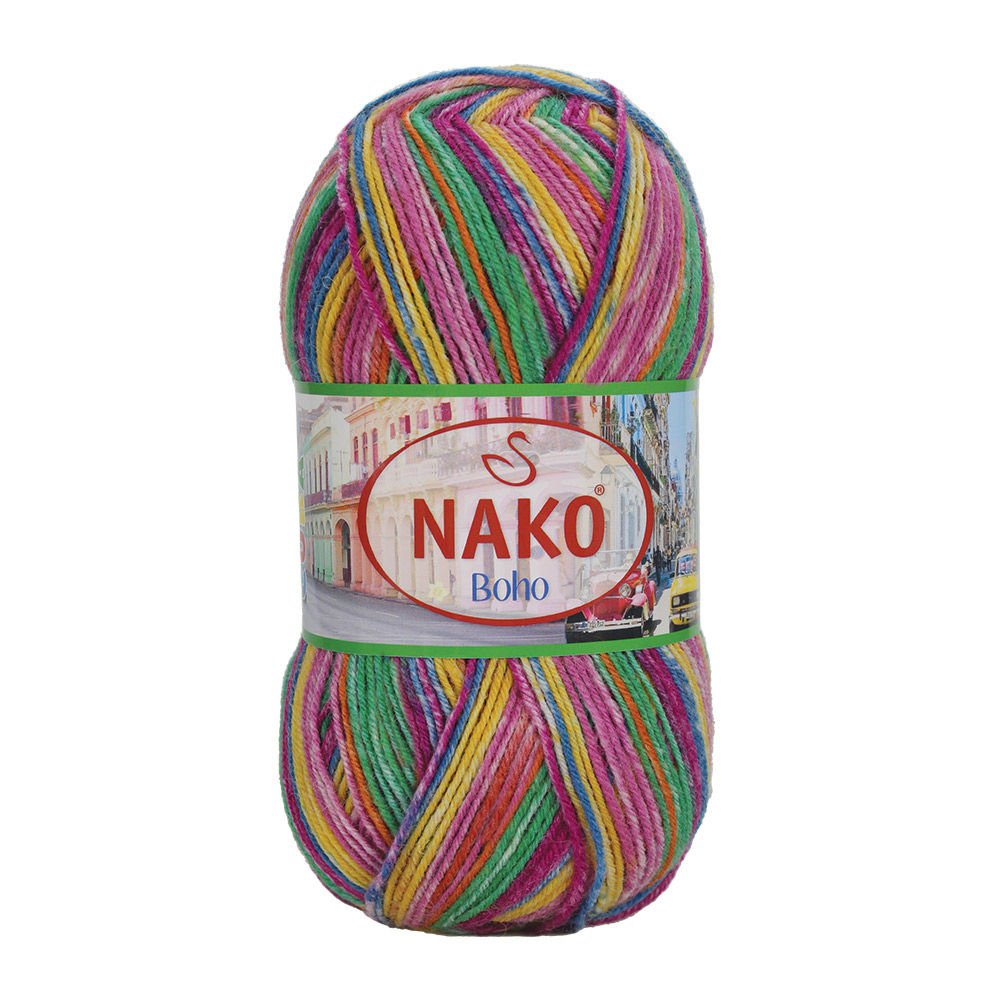 Nako Boho Desen 32844 yarn by YarnPark