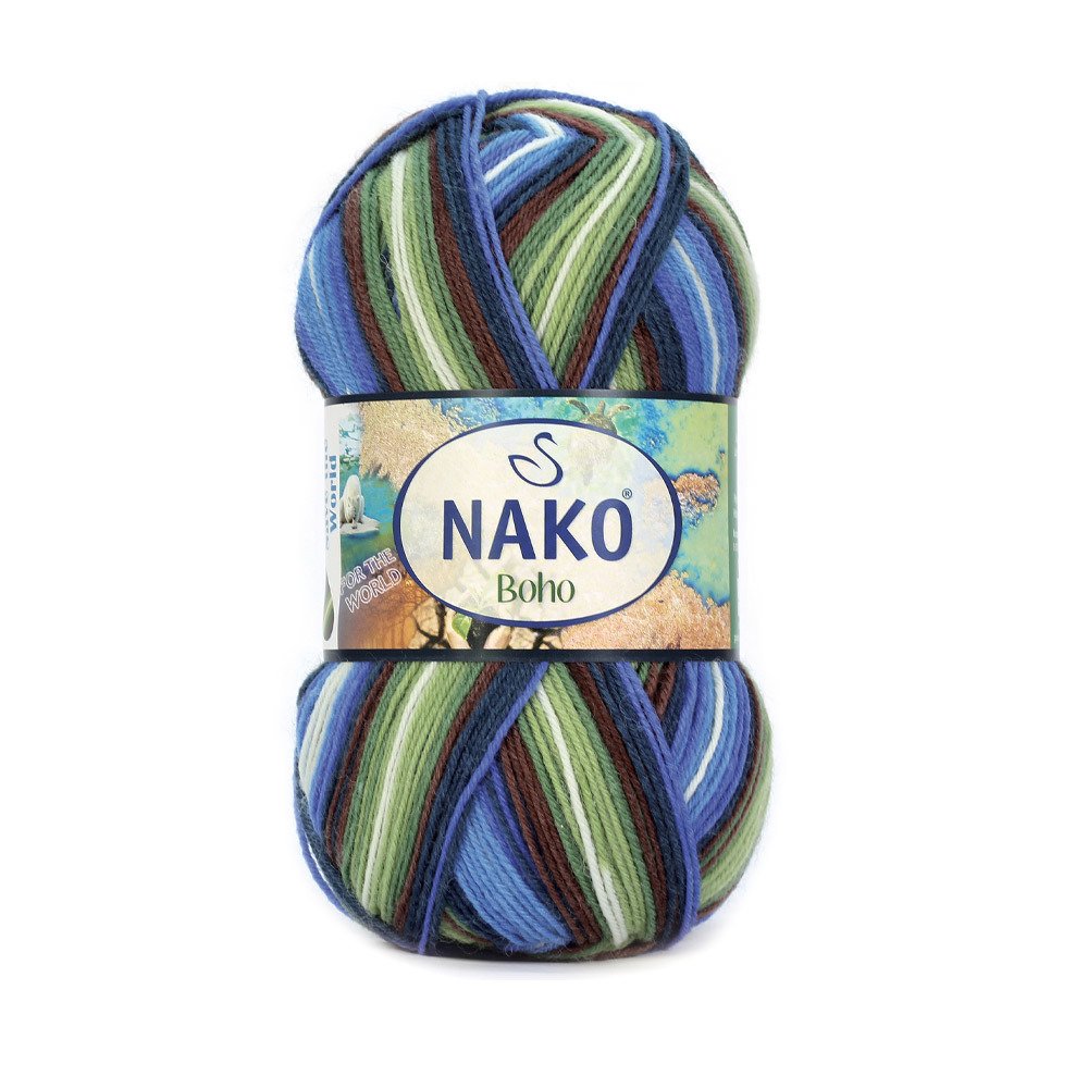 Nako Boho Desen 82451 yarn by YarnPark