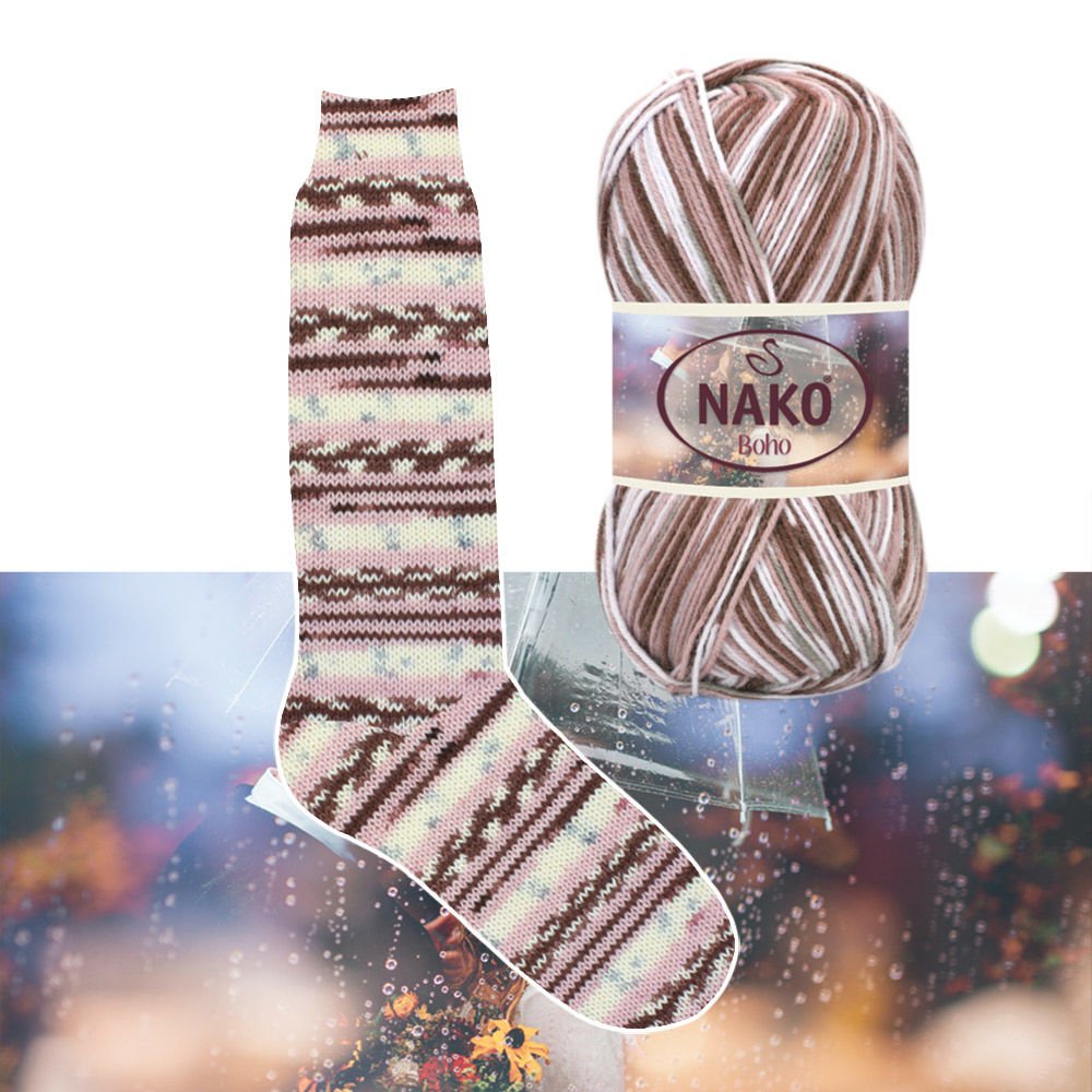 Nako Boho Desen 82692 yarn by YarnPark